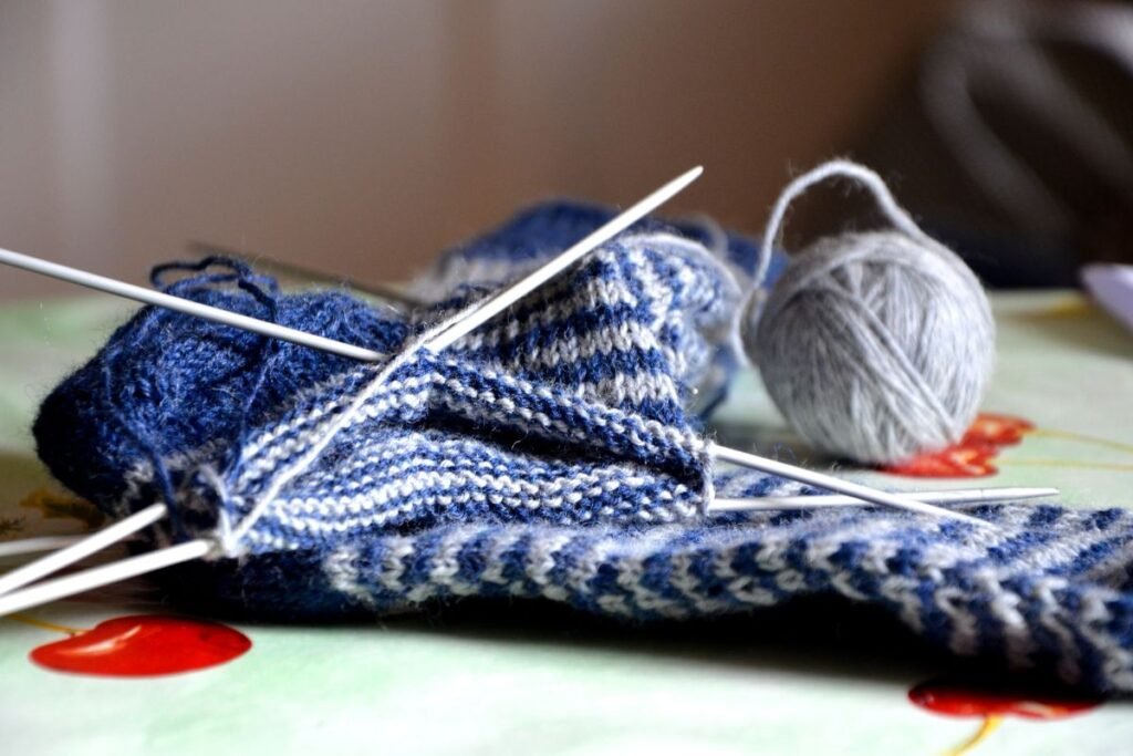 babysokker strikkeoppskrift