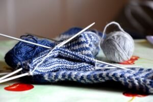 babysokker strikkeoppskrift